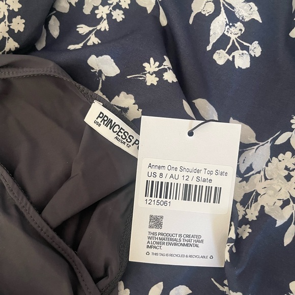 BRAND NEW PRINCESS POLLY ONE SHOULDER TOP - Picture 2 of 6